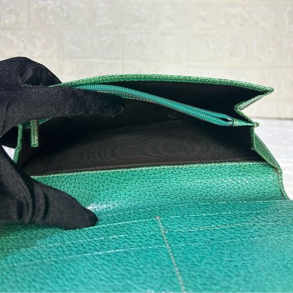 GUCCIβBeige/ebony GG Supreme VINTAGE WALLET - Picture 15 of 16